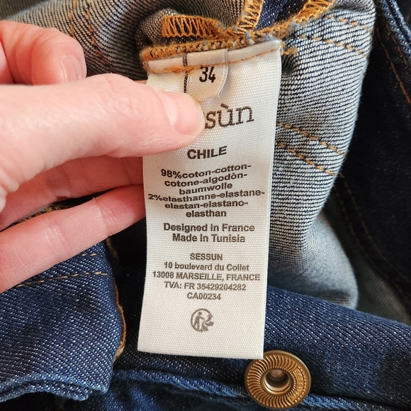 Sessun denim shorts - Picture 6 of 11